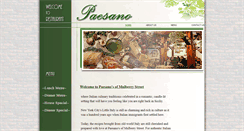 Desktop Screenshot of paesanosoflittleitaly.com